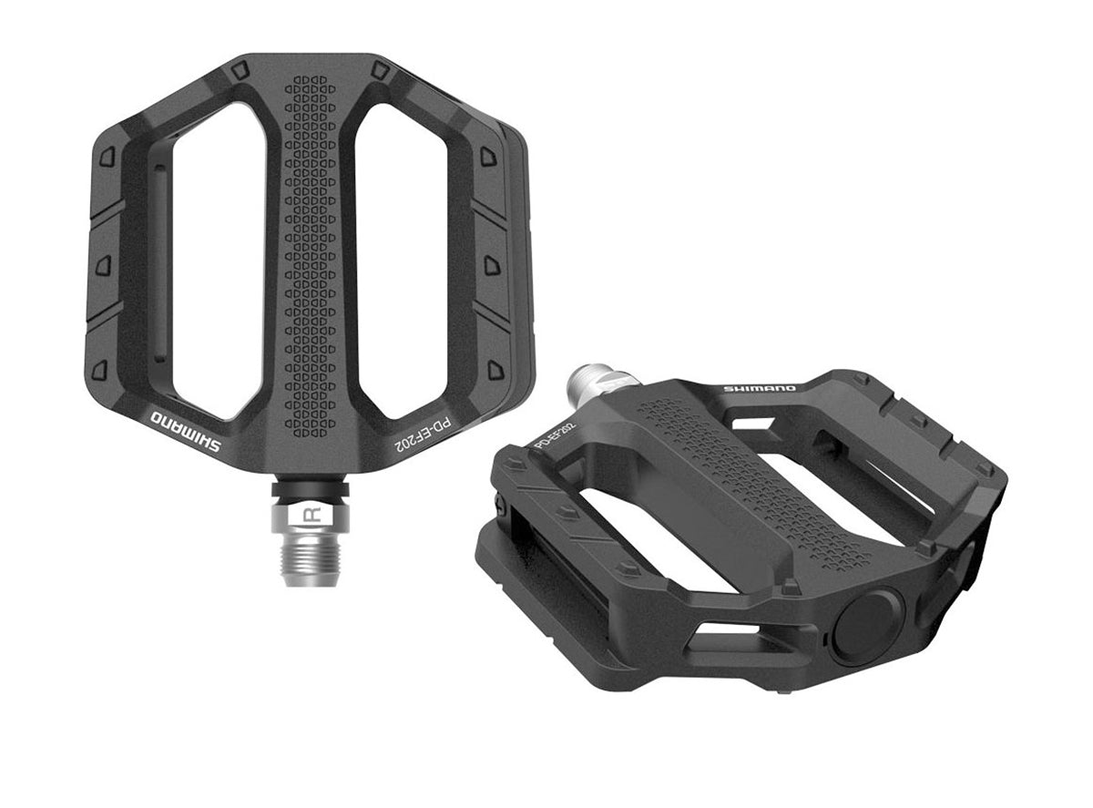flat pedals bike Shimano EF202 E-Bike Flat Pedals