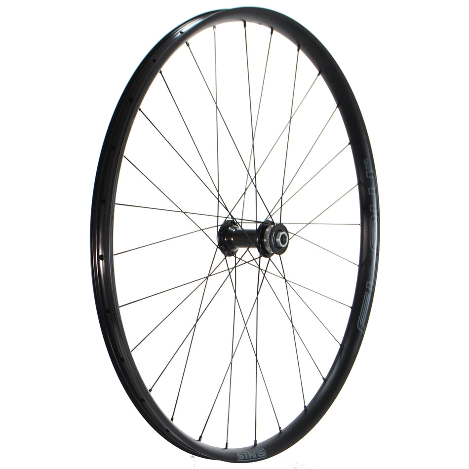Shimano MT901B on Stan's Flow MK4 29" MTB Wheel - Front Black 15x110mm