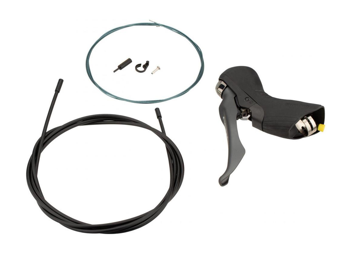 Shimano RX810 GRX Adjustable Seatpost & Disc Brake Lever - Black