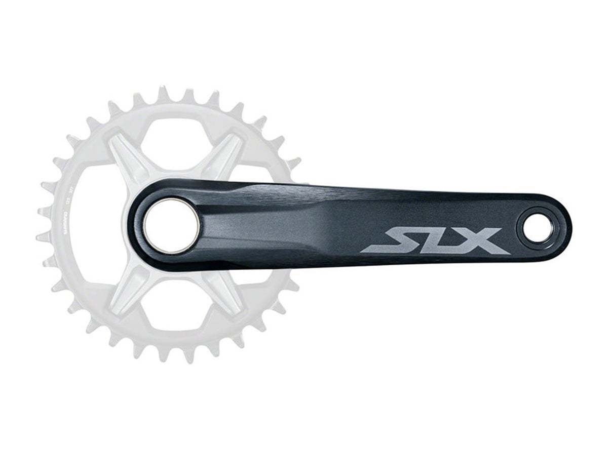 Shimano SLX M7130-1 12 Spd MTB Crankset - Ano Gray Ano Gray 165mm 56.5mm Chain Line - No Chainring