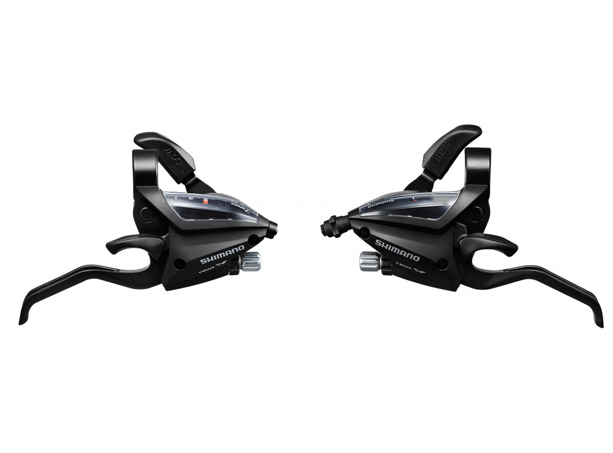 Shimano ST-EF500-4A EZ-Fire Plus Shift/Brake Lever Set Black 2x8