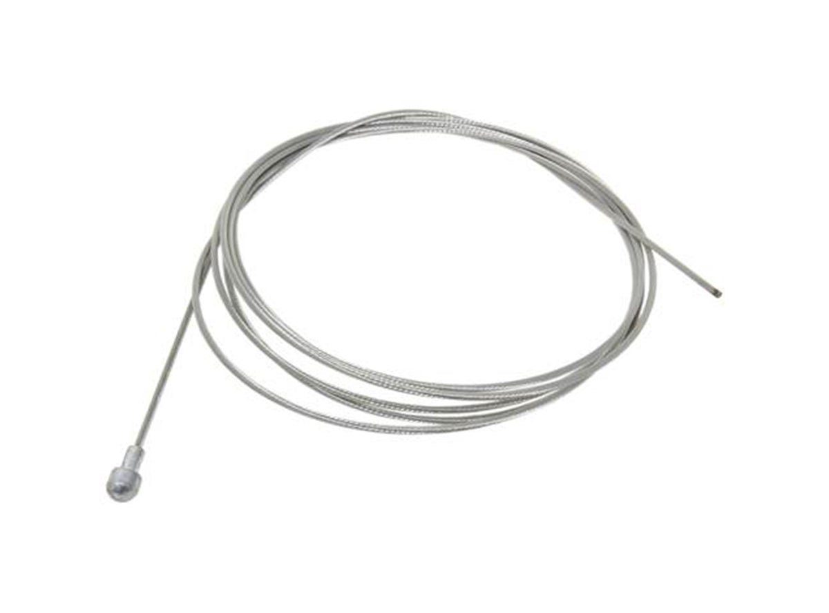 Shimano Standard Steel Road Brake Cable - Bulk - Silver Silver 2050mm Road - 1.6mm