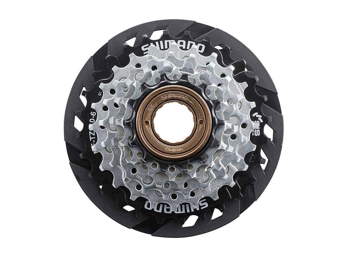 Shimano TZ510 6 Spd Freewheel Silver 14-28t