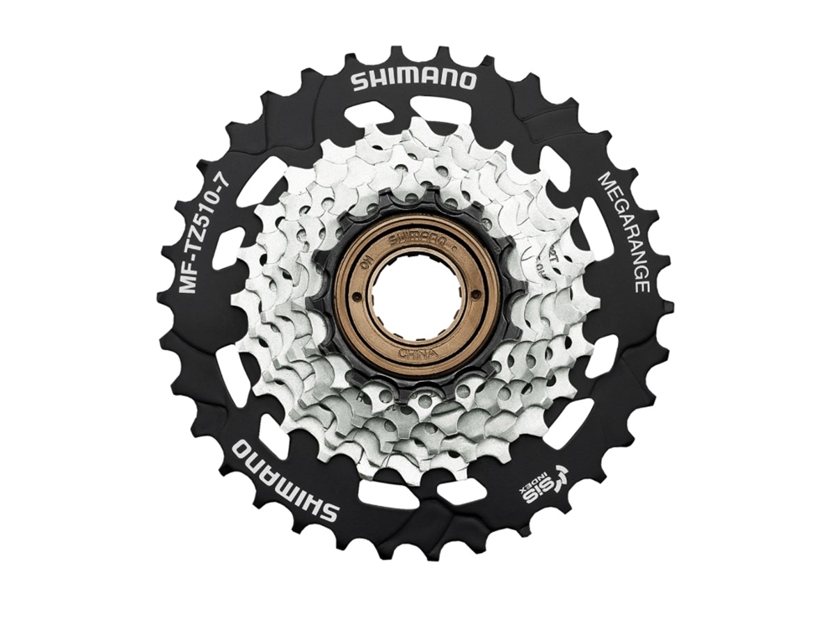 Shimano TZ510 7 Spd Freewheel Silver 14-28t