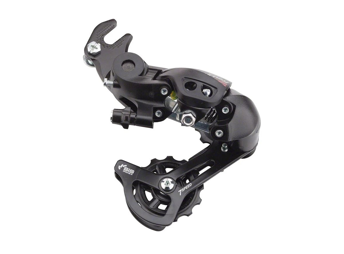 Shimano Tourney A070 7 Spd Rear Derailleur Black SGS - Long Cage Riveted