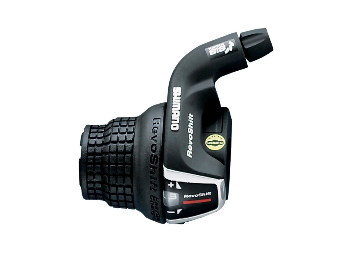 Shimano Tourney RS35 3x6 Spd Twist Shift Lever Set Black Pair