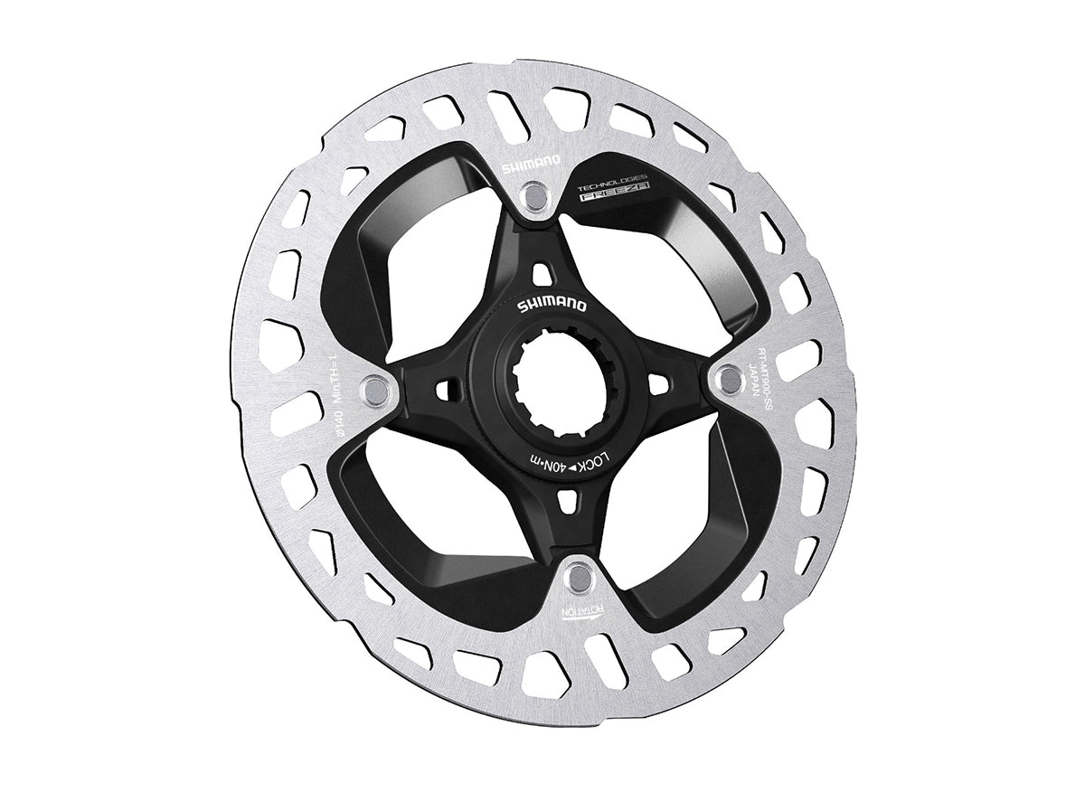 Shimano XTR MT900 Center Lock Disc Rotor - 2020 Silver - Black 140mm