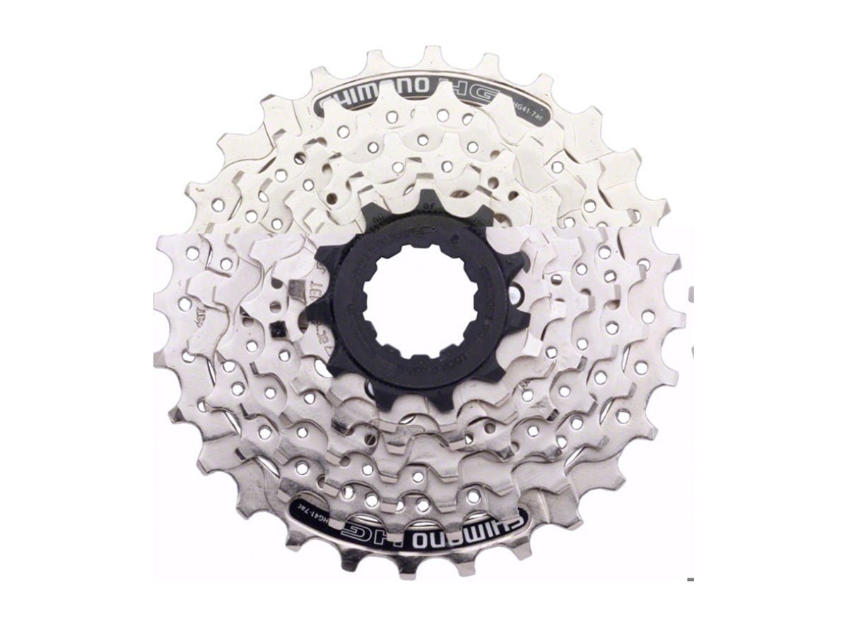 Shimano Acera HG41 7 Spd MTB Cassette Silver 11-28t
