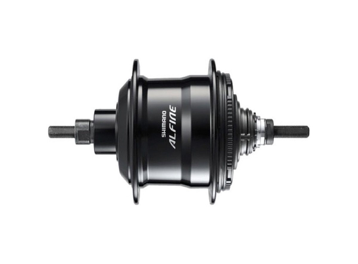 SHIMANO ALFINE SG-S7001-11 ピアノブラック Shimano Alfine S7001-11 Internal Gear Disc Hub - Black – Cambria Bike