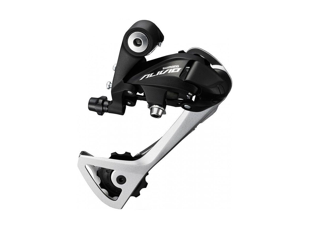 Shimano Alivio T4000 Rear Derailleur - Black Black SGS - Long Cage