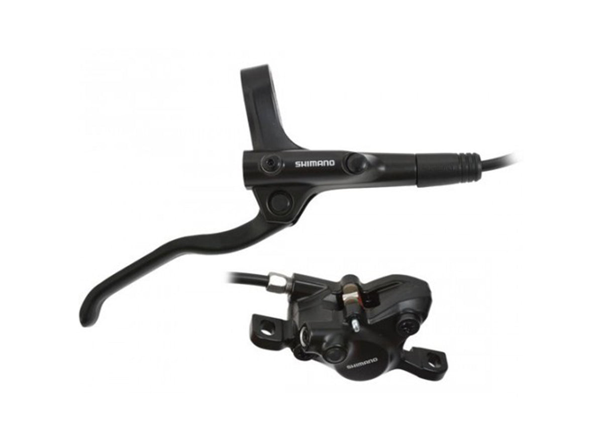 Shimano BR-MT200 Front Disc Brake Kit - Front - Black Black LH - 1000mm