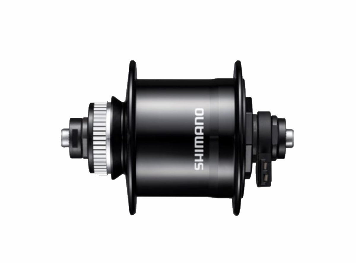 Shimano DH-UR700-3D Dynamo Disc Hub Black QR 36h - Center Lock