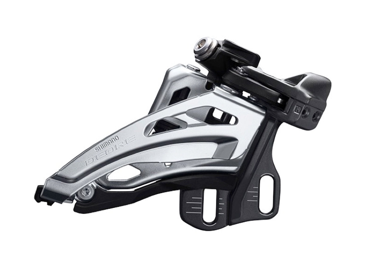 Shimano Deore M6020-E 2x10 Front Derailleur Black E-Type