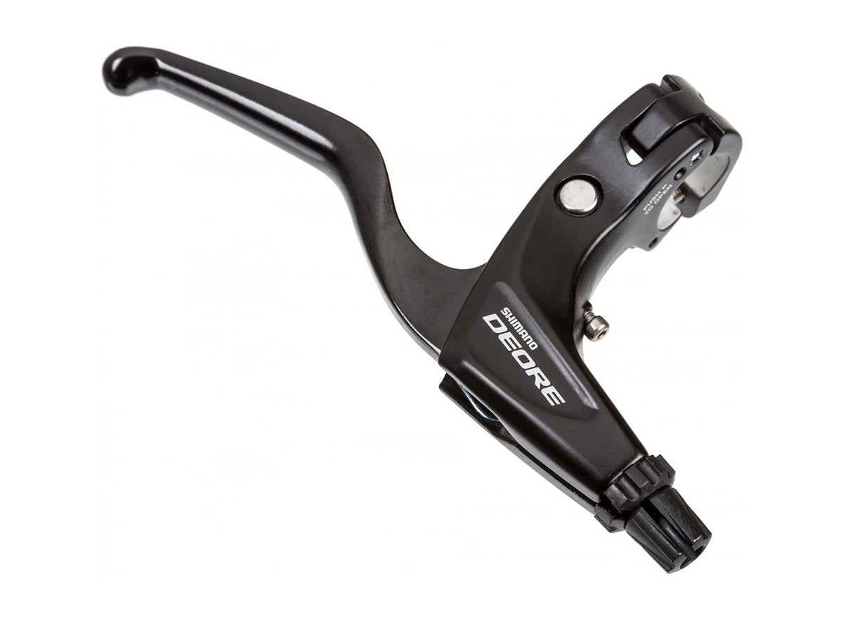 Shimano Deore T611 MTB Brake Lever - 3 Finger - Black Black Left Hand