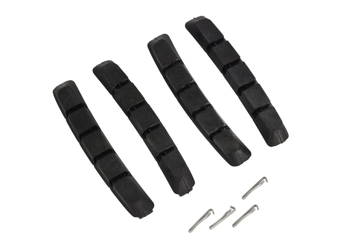 Shimano M70CT4 Severe Condition V-Brake Pads - 2 Pairs - Black Black 2 Pairs