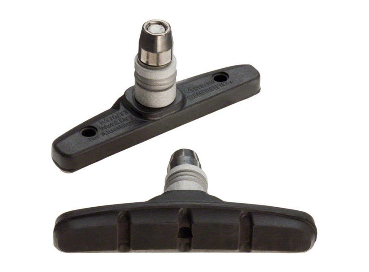 Shimano M70T3 LX/DX MTB V-Brake Pads - Black Black Pair