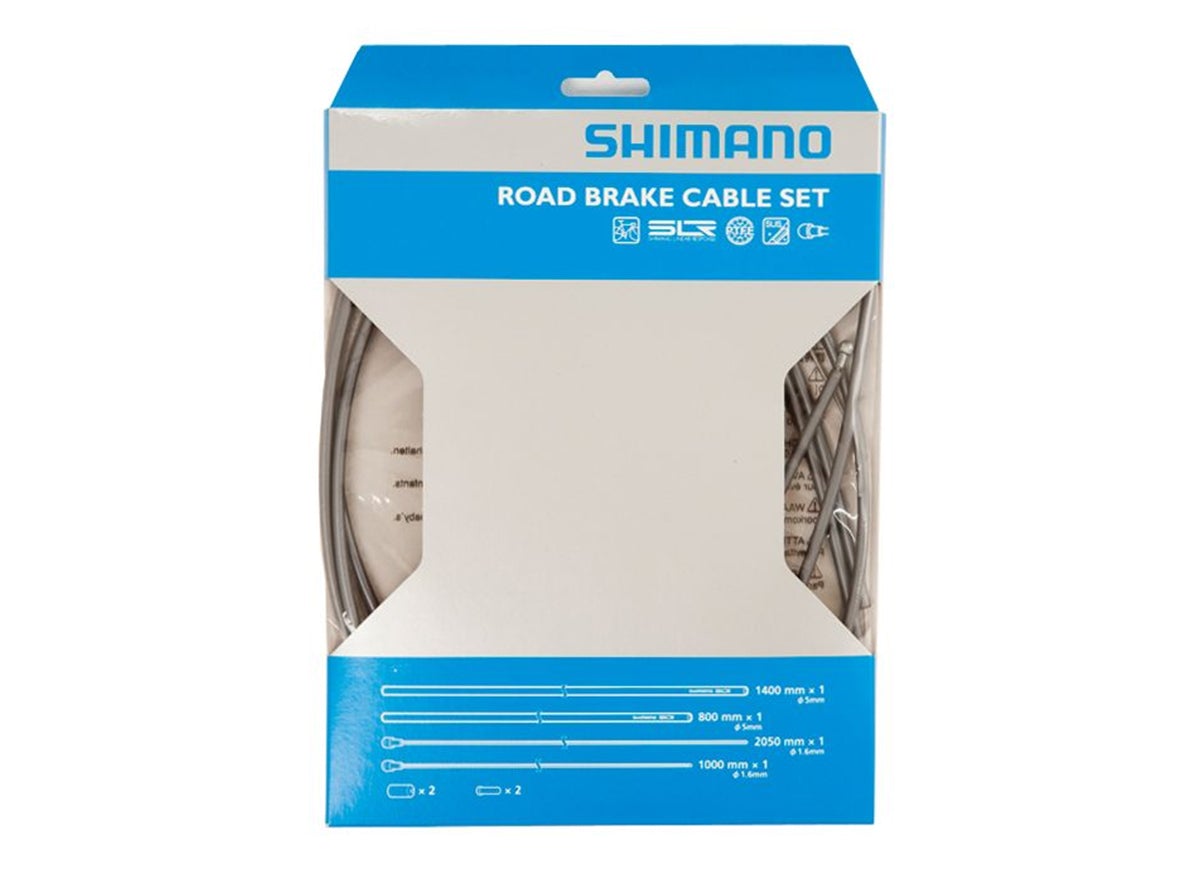 Shimano Road PTFE Brake Cable Set - High Tech Gray High-Tech Gray