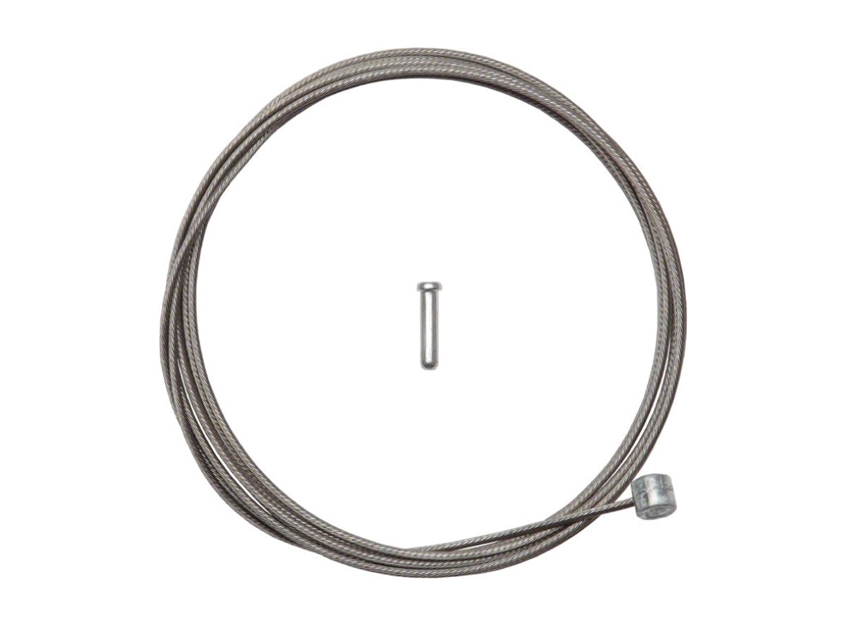Shimano Stainless MTB Brake Cable - Silver Silver 1700mm