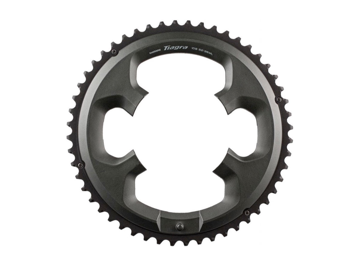 Shimano Tiagra FC-4700 Chainring Black 50t - 110mm (Fits 50-34t) - MK