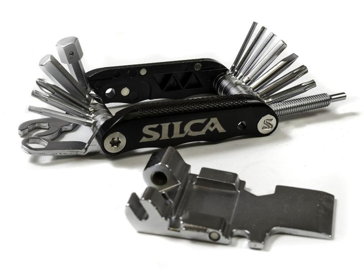 Silca Italian Army Knive - Venti - Black-Silver Black - Silver