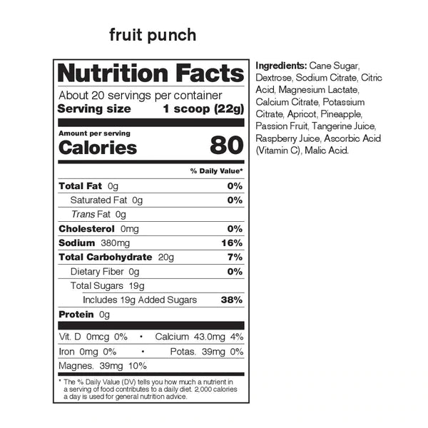 Skratch Labs Sport Hydration Mix - Fruit Punch