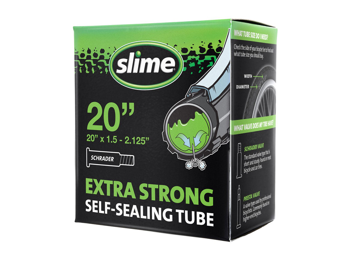 Slime Self Sealing Tube - 20" Black 1.5 - 2.125" Schrader