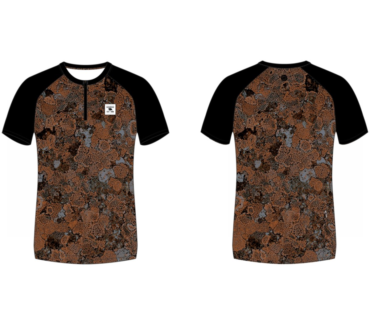 Sombrio Ridgeline Short Sleeve MTB Jersey - Brownlic - 2021 Brownlic X-Small