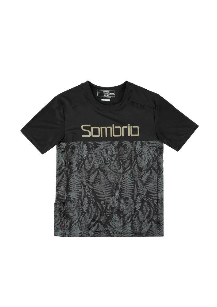 Sombrio Spur 2 Short Sleeve MTB Jersey - Fern Black Fern Black X-Small