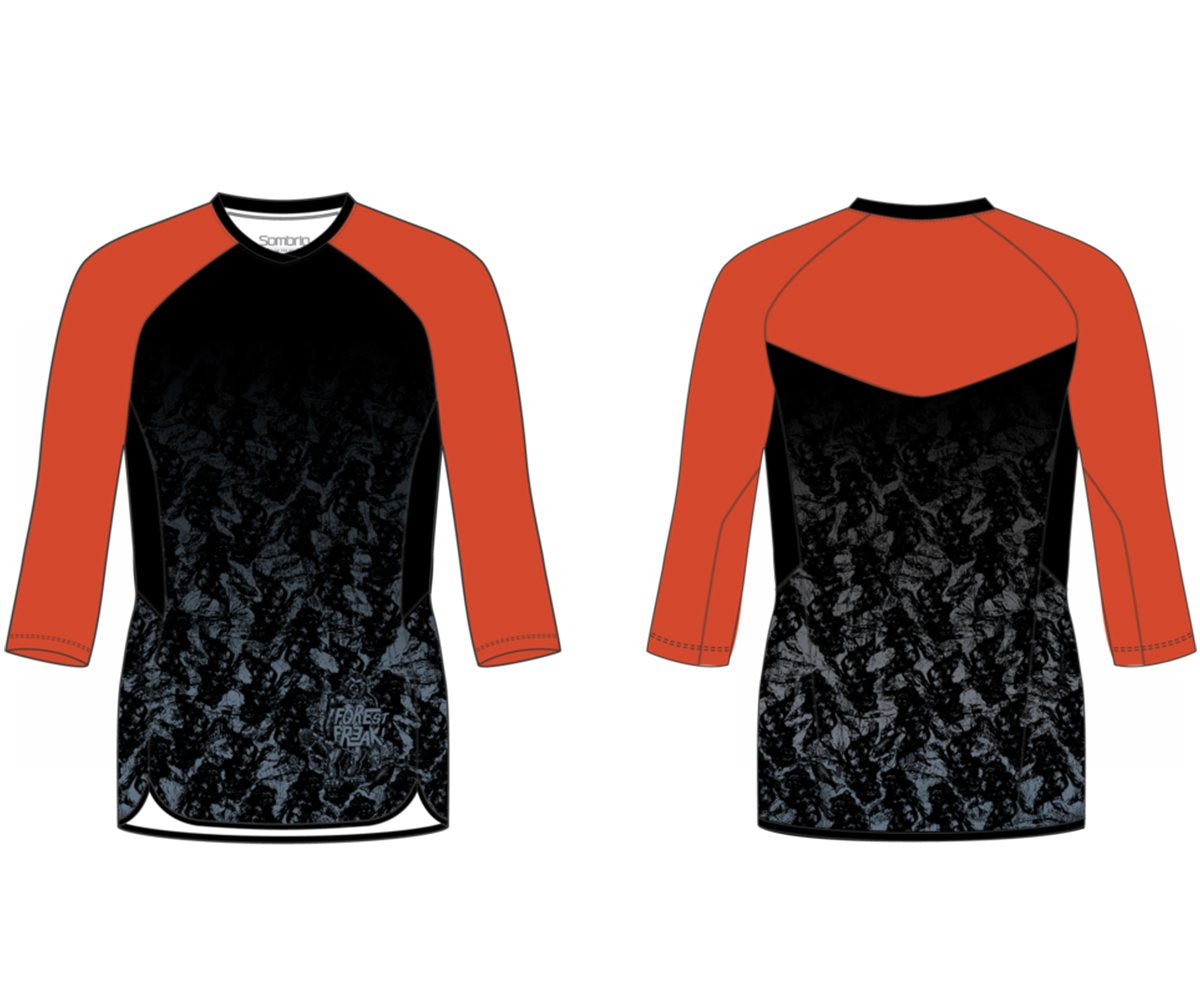 Sombrio Vista Long Sleeve MTB Jersey - Womens - G Sasqua G Sasqua X-Small