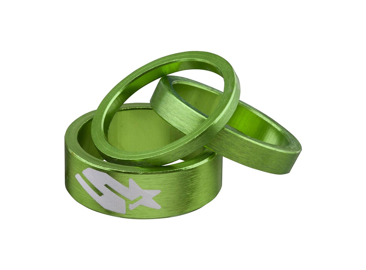 Spank Headset Spacer Kit - Green Green 1.1/8"