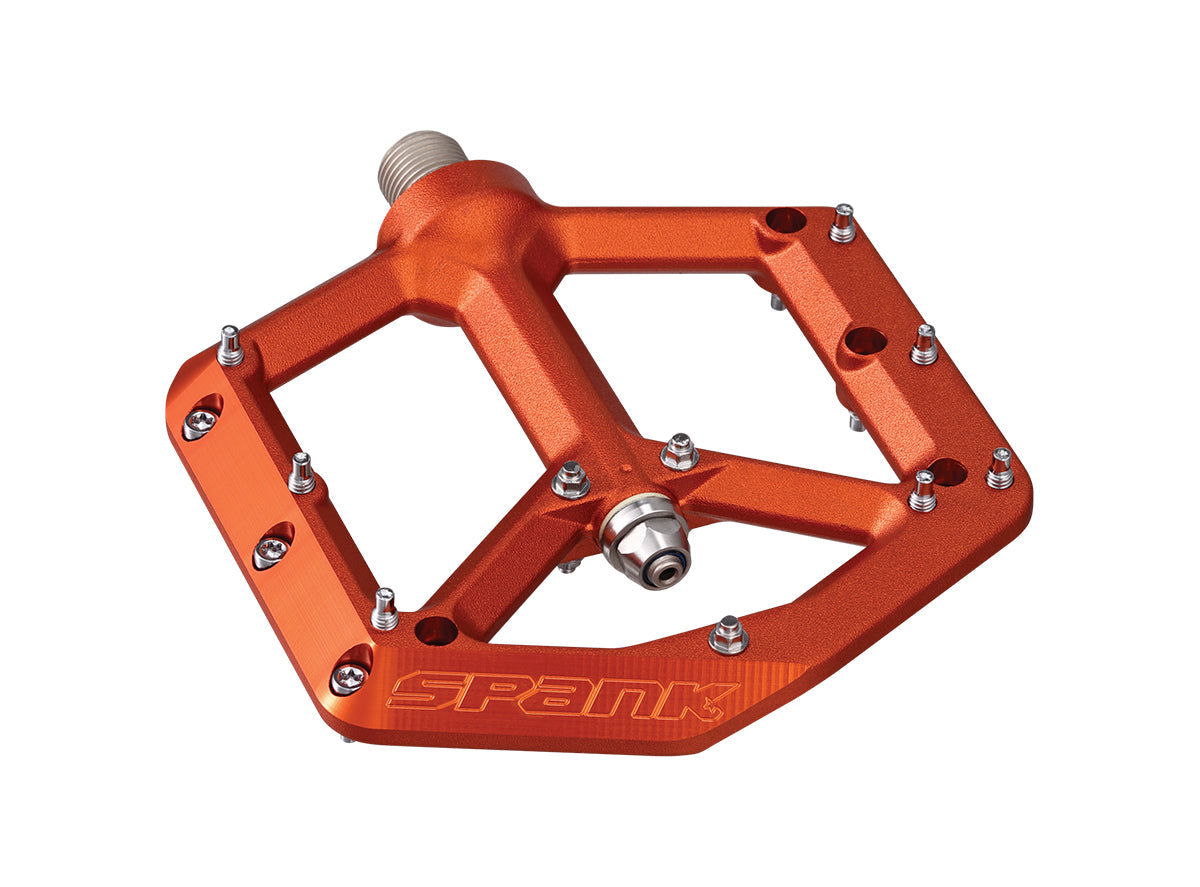 Spank Spike Reboot Pedals - Orange Orange