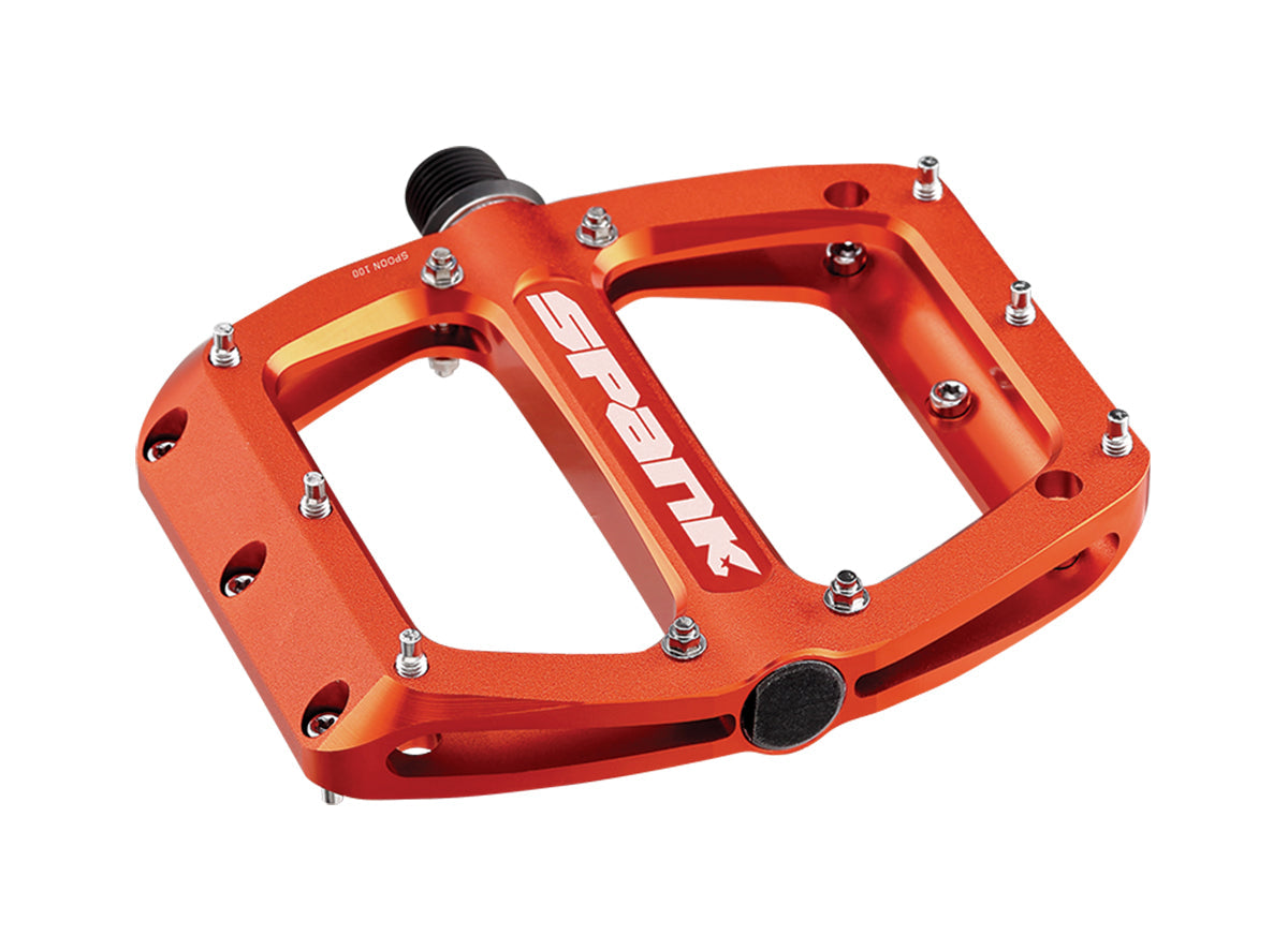 Spank Spoon 100 Pedals - Orange Orange