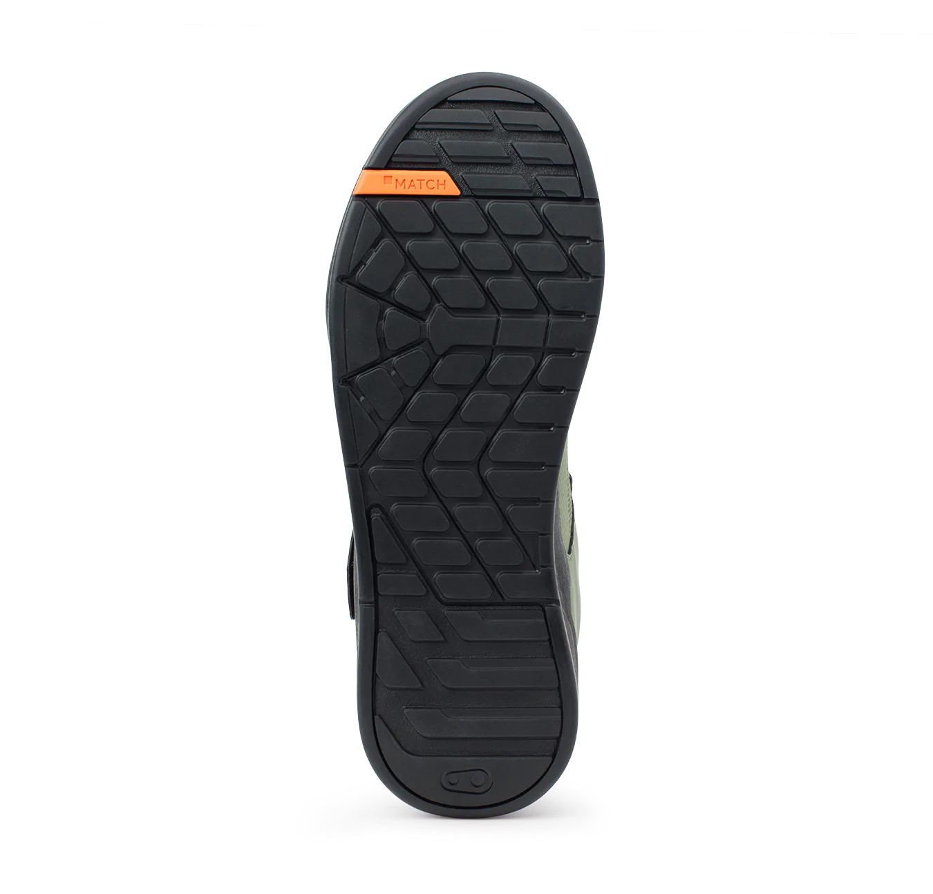 Crank Brothers Stamp Speedlace MTB Shoe - Green-Orange-Black