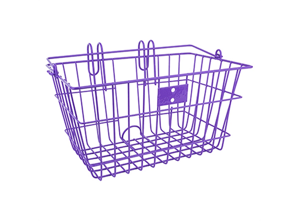 Sunlite Lift-Off Front Basket - Purple Purple