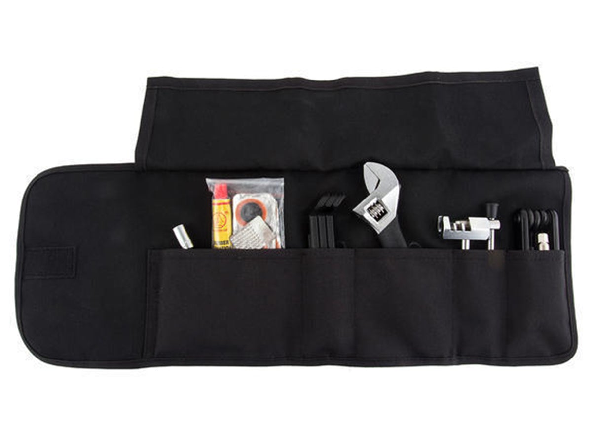 Sunlite 9 Piece Basic Tool Wrap - Black Black