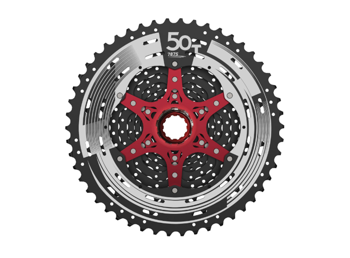 Sunrace CSMZ90 12 Spd MTB Cassette Black 11-50t