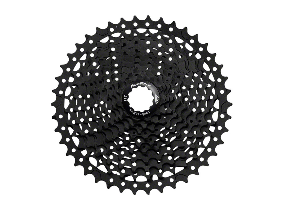 Sunrace MS3 10 Spd MTB Cassette Black 11-42t