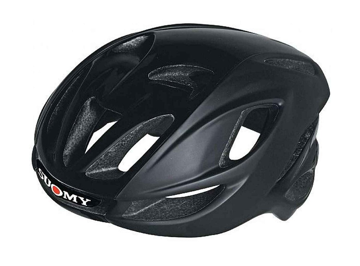 Suomy Glider Road Helmet - Matt Black-Black Matt Black - Black Small/Medium