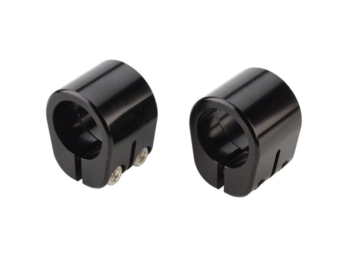 Surly Big Dummy Rail Collars for Surly Cargo - Black Black Pair