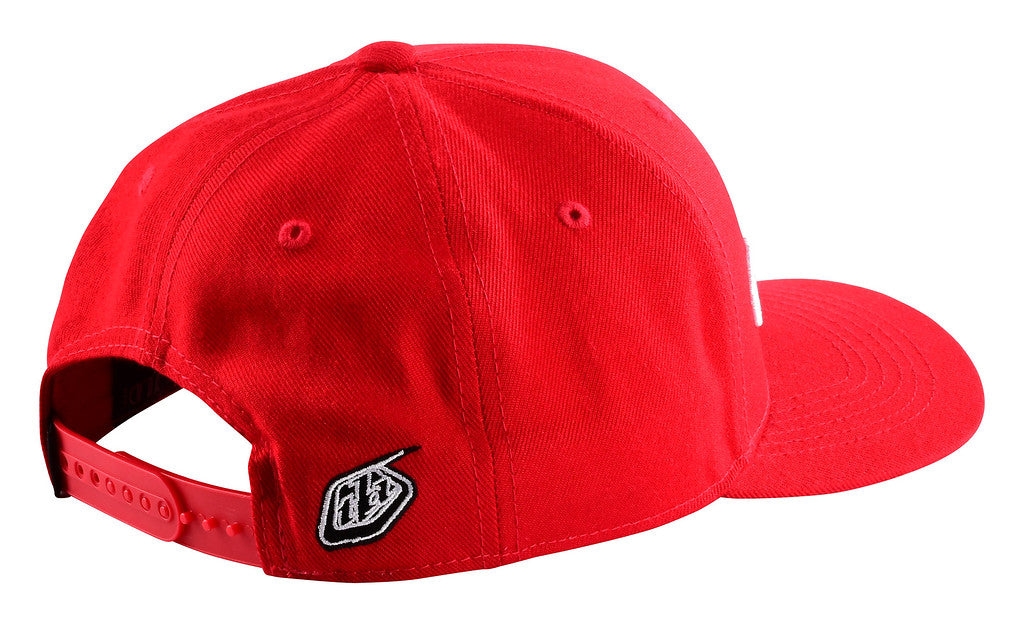 Troy Lee Designs 9Forty Snapback Hat - Signature - Red-White