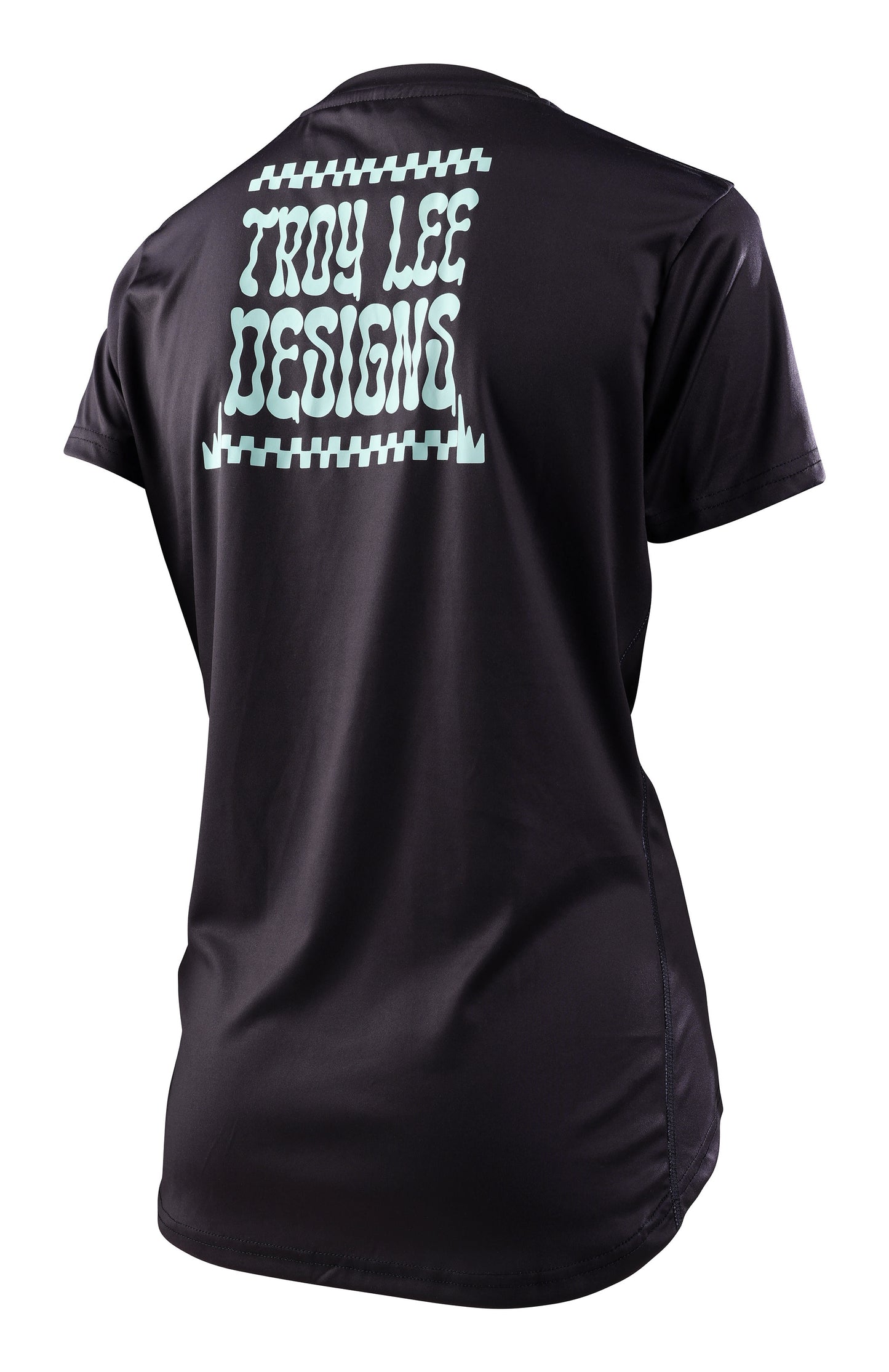 Troy Lee Designs Lilium Short Sleeve MTB Jersey - Womens - Micayla Gatto - Black