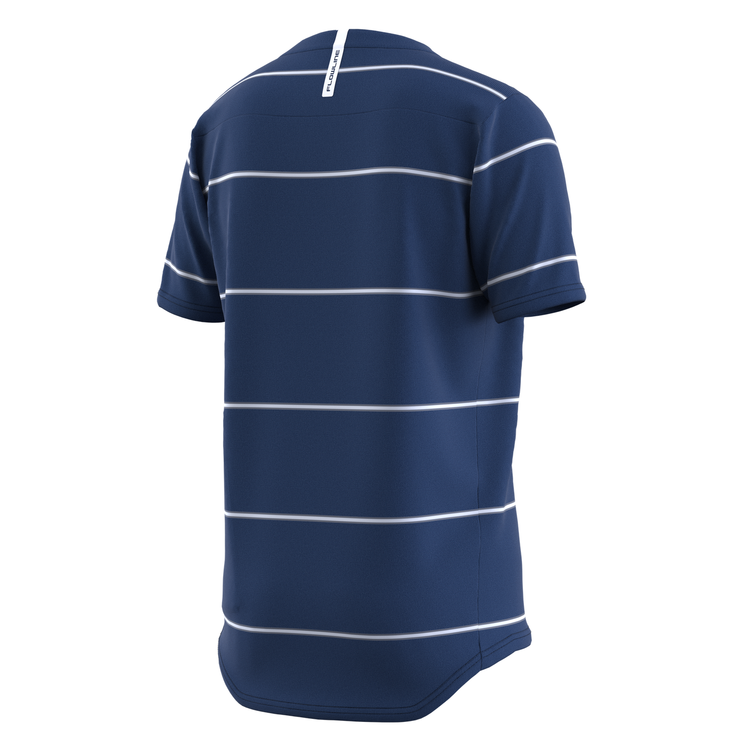 Troy Lee Designs Flowline Short Sleeve MTB Jersey - Revert - Youth - True Blue - 2023