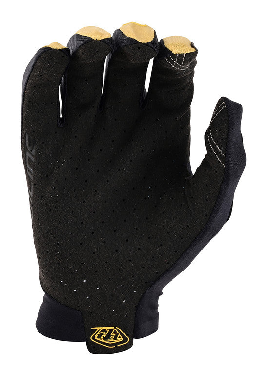 Troy Lee Designs Flowline MTB Glove - Big Spin - Black-Gold