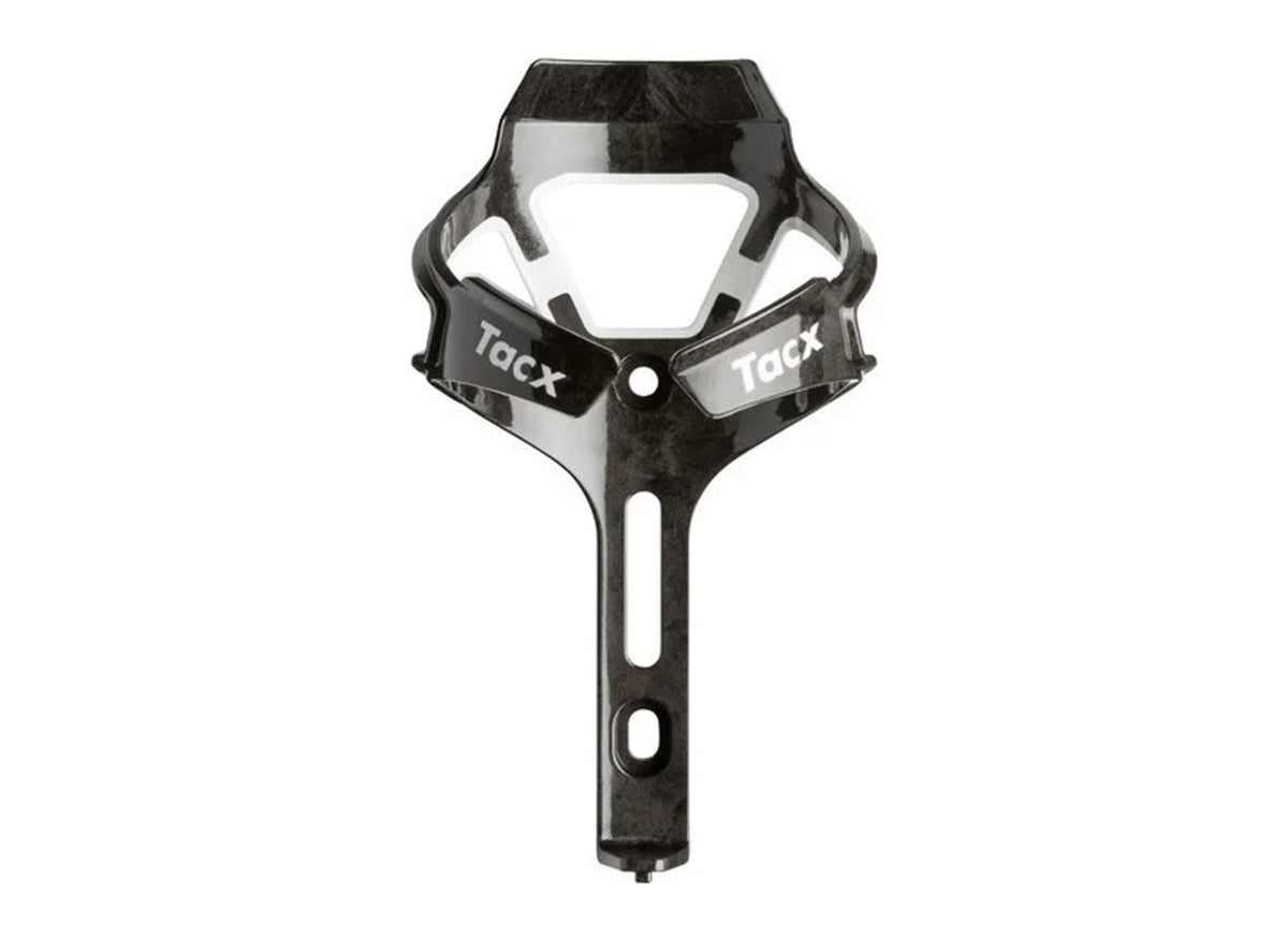 Tacx Ciro Shiny Water Bottle Cage - White Shiny White