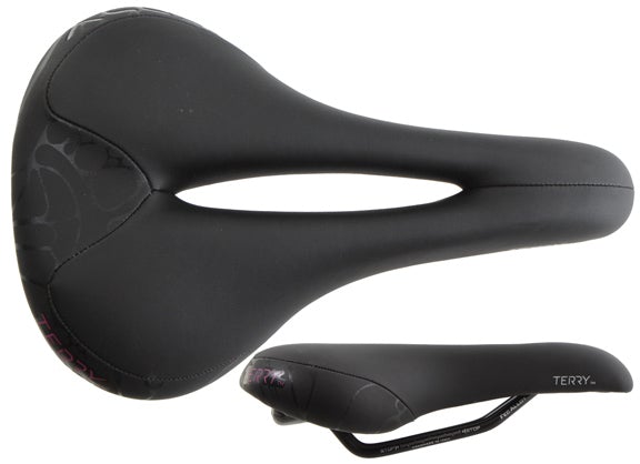 Terry Butterfly Gel Saddle - Womens - Black Black