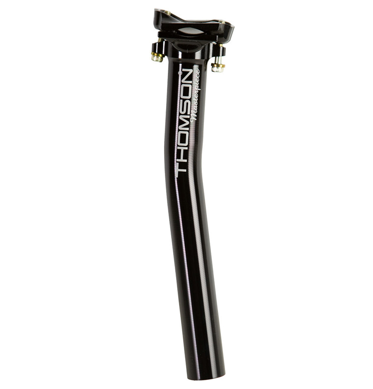 Thomson Masterpiece Layback Seatpost - Black Black 27.2mm 240mm - Alloy