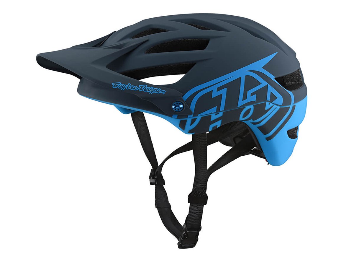 Troy Lee Designs A1 MTB Helmet - Drone - Gray-Ocean - 2018 Gray - Ocean X-Large/2X-Large
