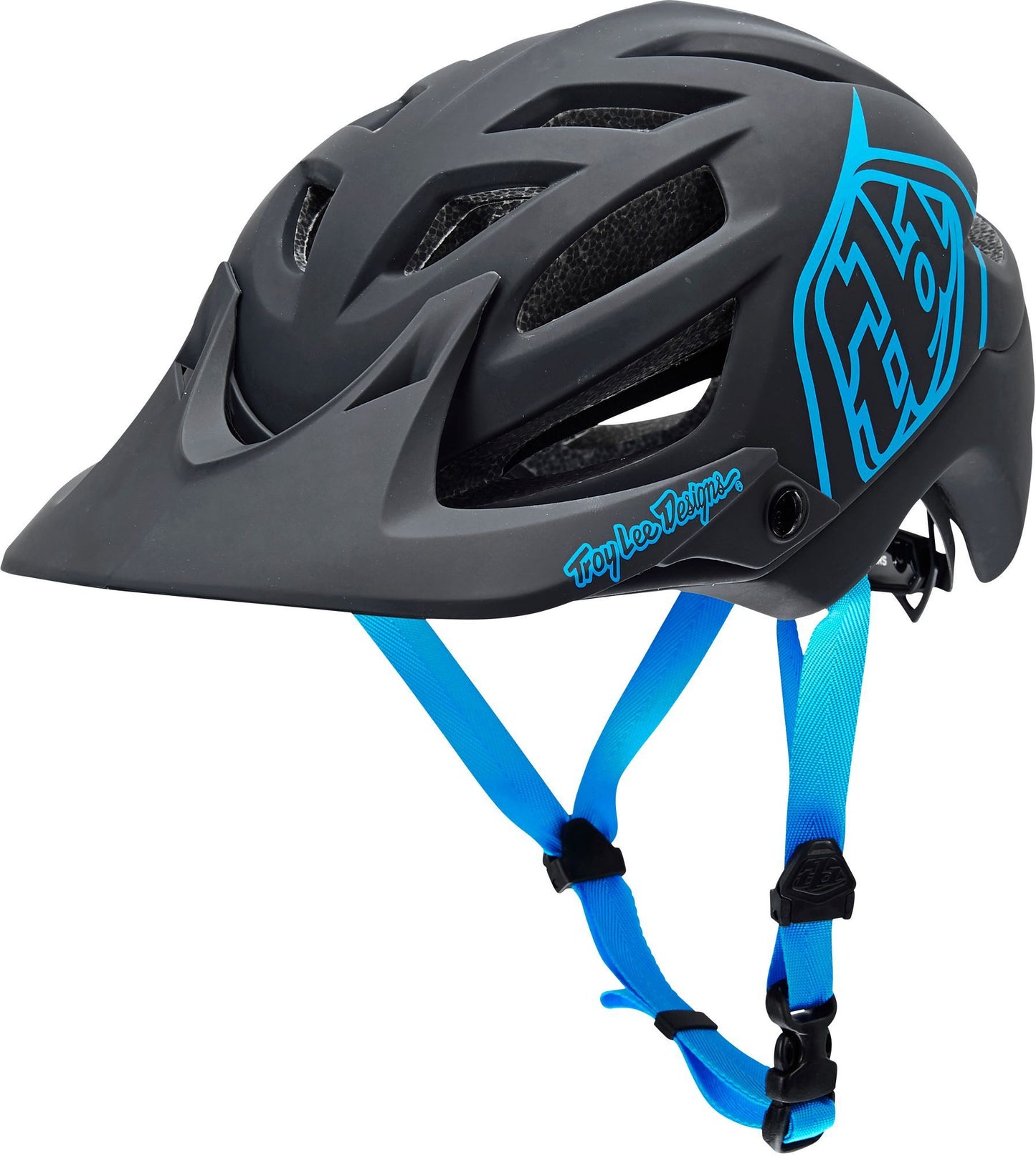 Troy Lee Designs A1 MTB Helmet - Drone - Cyan Cyan Medium/Large