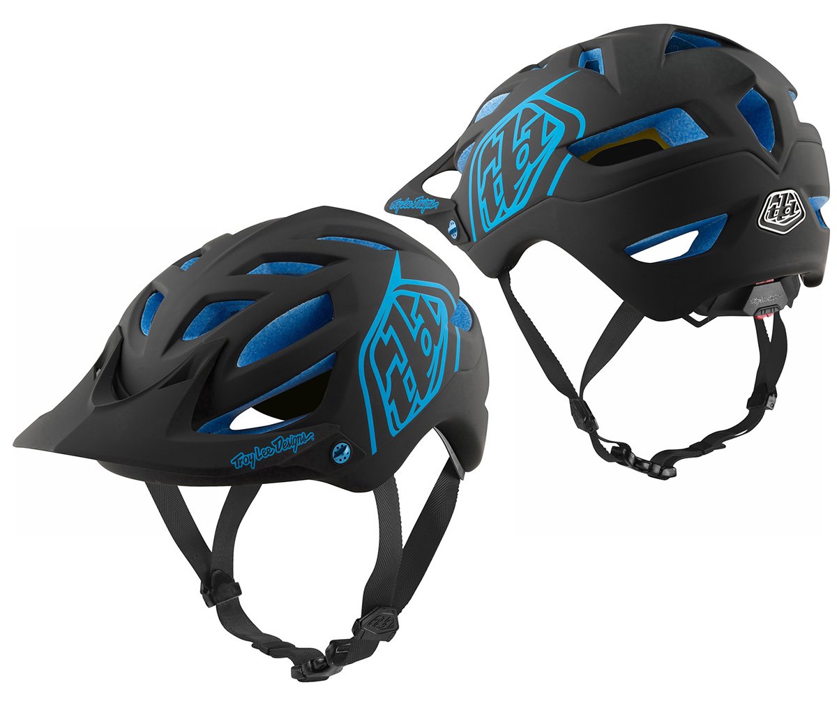 Troy Lee Designs A1 MIPS MTB Helmet - Classic - Black-Blue Black - Blue X-Small