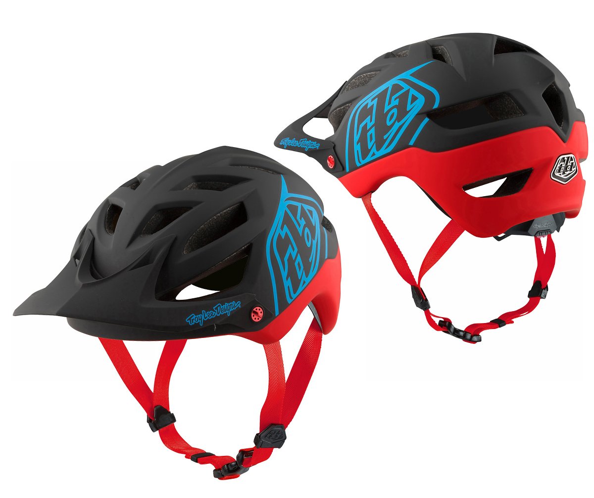 Troy Lee Designs A1 MIPS MTB Helmet - Classic - Black-Red Black - Red Medium/Large